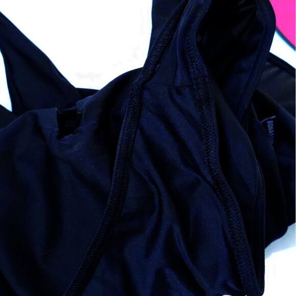 NWT: BonaFide One-Piece Trinity Swimsuit in Black - Picture 9 of 11